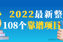 （2952期）2022最新整理108个热门项目：日入580+月赚10W+精准落地，不割韭菜！