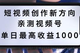 短视频创作新方向，历史人物自述，可多平台分发 ，亲测视频号单日最高收益1k【揭秘】