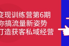 （2351期）IP变现训练营第6期：教你搞流量新姿势，IP打造获客私域经营