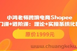 （3482期）跨境电商Shopee入门课+进阶课：理论+实操系统化教学（原价1999）