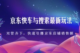 （2291期）京东快车与搜索最新玩法：双管齐下月销百万，快速引爆京东店铺销售额