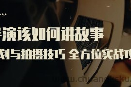 （3522期）导演该如何讲故事：策划与拍摄技巧 全方位实战攻略（8节课 原价799）