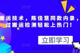 （2655期）最新搬运技术视频替换，陈佳慧同款内录，测试最高跑了2亿