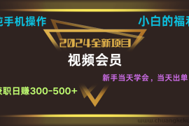 影视会员兼职日入500-800，纯手机操作当天上手当天出单 小白福利