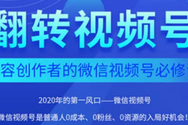 （1554期）2020内容创作者视频号必修课：3个月涨粉至1W+【完整无水印】